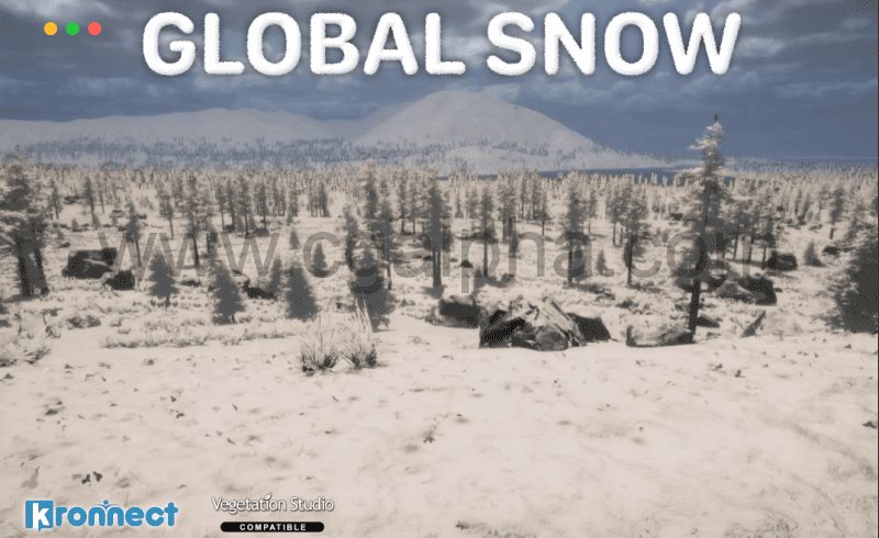 Unity插件 – 造雪插件 Global Snow 2