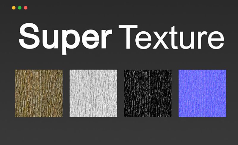 Blender插件 – 超级贴图生成器 Super Texture