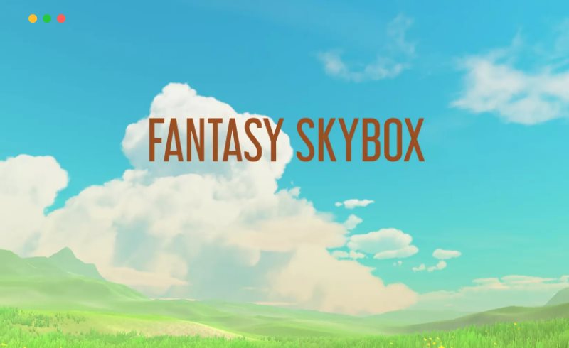 Unity – 天空盒 Fantasy Skybox