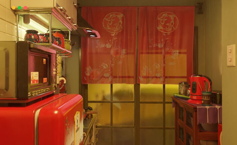 模型资产 – 静帧镜头妈咪的厨房场景 MIMA’S KITCHEN