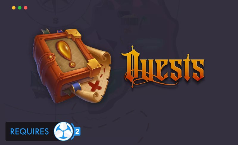 Unity插件 – 游戏任务系统 Quests 2 | Game Creator 2