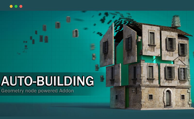 Blender插件 – 程序化建筑 Auto Building