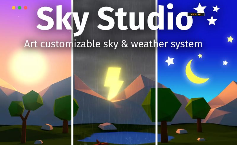 Unity插件 – 动态天空和天气插件 Sky Studio – Dynamic Sky and Weather