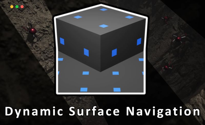 UE5插件 – 动态表面导航 Dynamic Surface Navigation