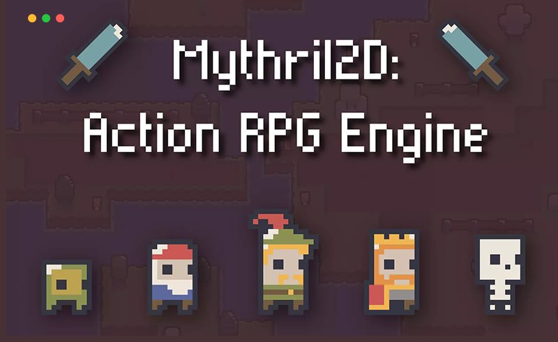 Unity插件 – 动作角色扮演游戏引擎 Action RPG Engine: Mythril2D