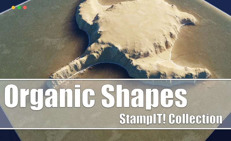 Unity插件 – 地形高度图 Organic Shapes – StampIT
