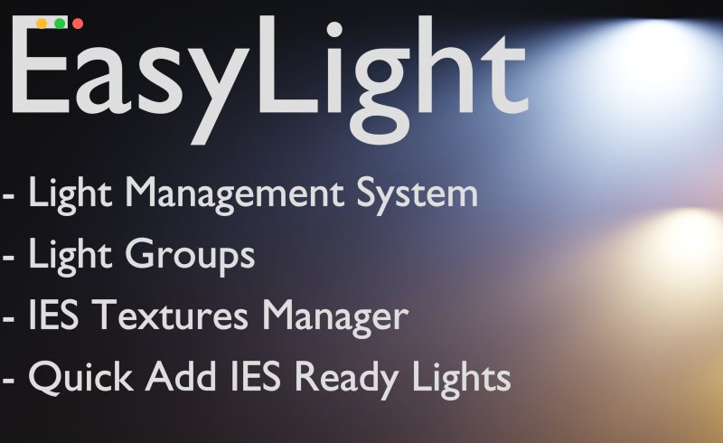 Blender插件 – 灯光控制管理插件 Easylight