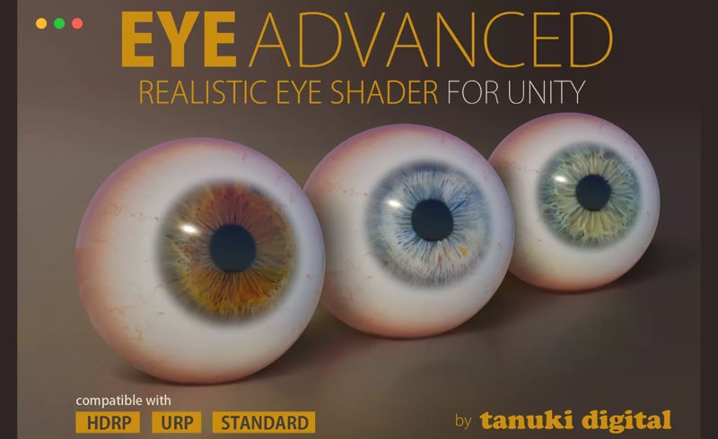 Unity – 眼睛预设 Eye Advanced