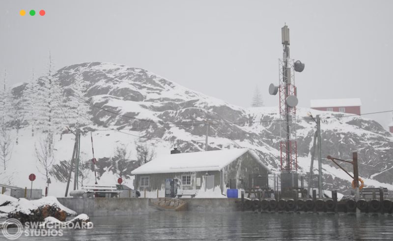【UE5】挪威冬季岛村庄大型包 Norwegian Winter Island Village Megapack