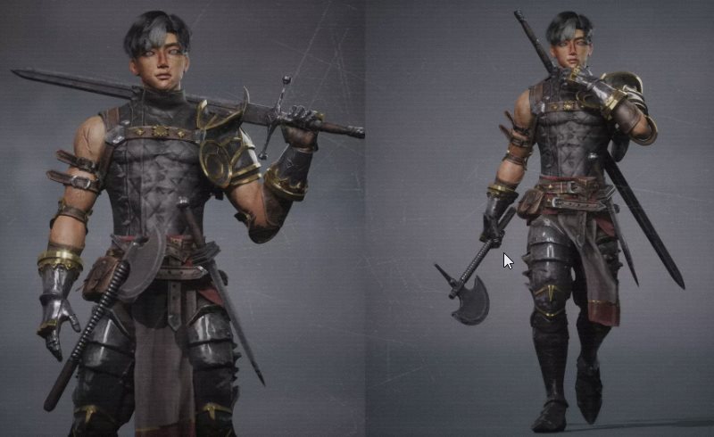 Unity角色 – 中世纪战士角色 Medieval Gladiator Warrior Character