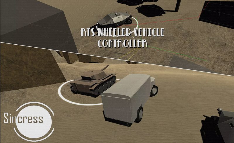 Unity插件 – 轮式车辆控制器 RTS Wheeled Vehicle Controller