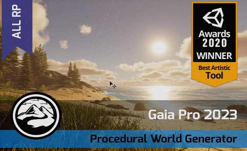 Unity插件 – 地形景观生成插件 Gaia Pro 2023 – Terrain & Scene Generator