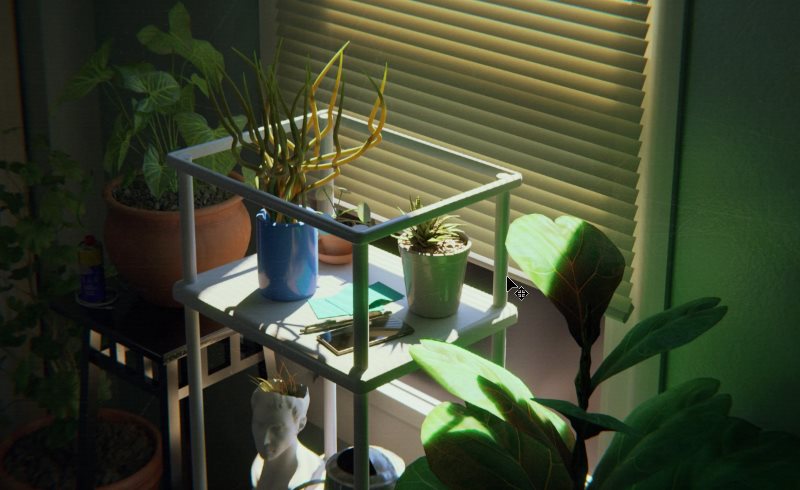 模型资产 – 植物支架3D模型 Plant Stand