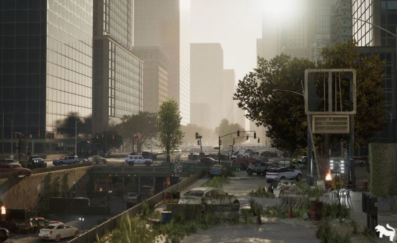 【UE5】世界末日纽约环境巨型包 Post Apocalyptic NYC Environment Megapack