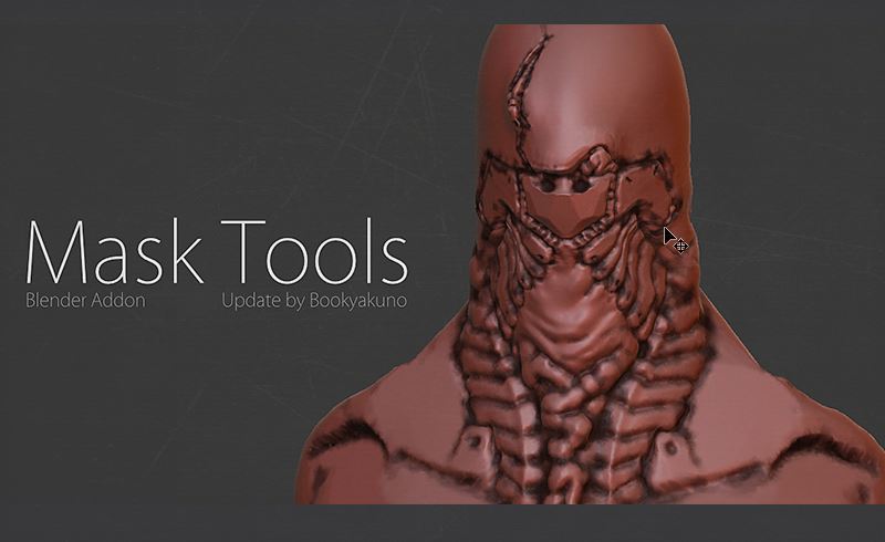 Blender插件 – 雕刻蒙版工具 Mask Tools