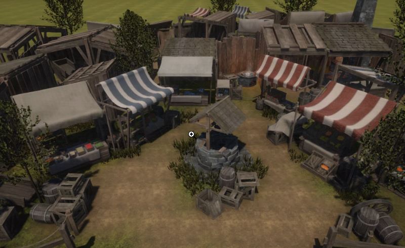 Unity – 中世纪大型市场 Medieval Mega Marketplace