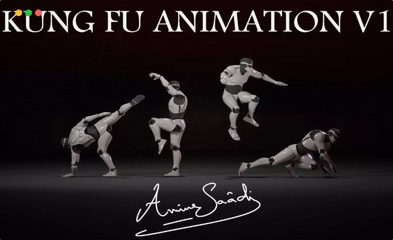 Unity动画 – 功夫少林武术动画 Combat animations – Kung fu V1