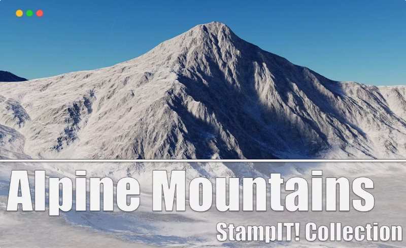 Unity – 阿尔卑斯山 Alpine Mountains – StampIT