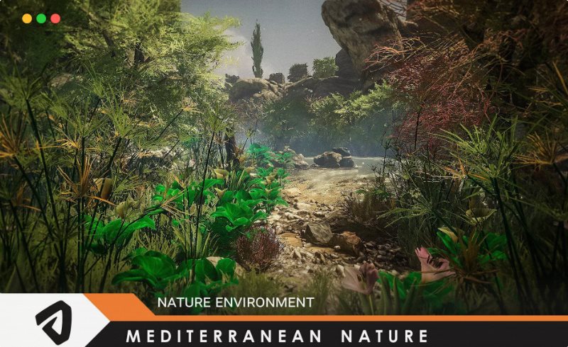 Unity场景 – 地中海自然场景 Mediterranean Nature Pack