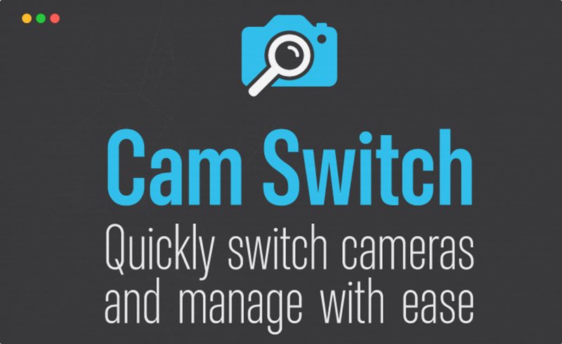 Blender插件 – 摄像头切换和管理插件 Cam Switch