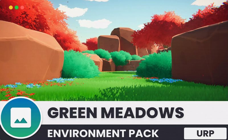 Unity场景 – 风格化草地环境 Green Meadows – Stylized Environment URP