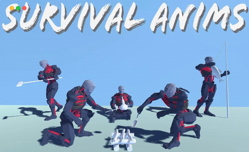 Unity动画 – 生存动画包 Survival Animations