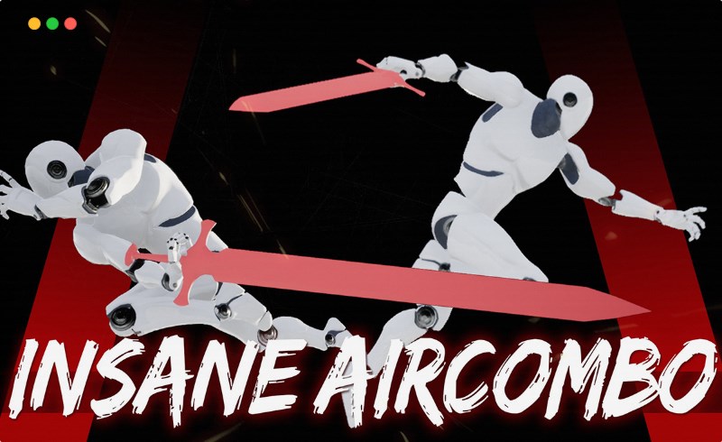 【UE4/5】格斗动画 Insane Aircombo AnimSet