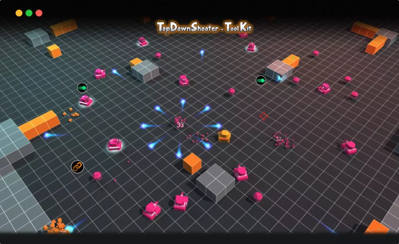 Unity – 自上而下射击工具包 Top Down Shooter ToolKit (TDS-TK)