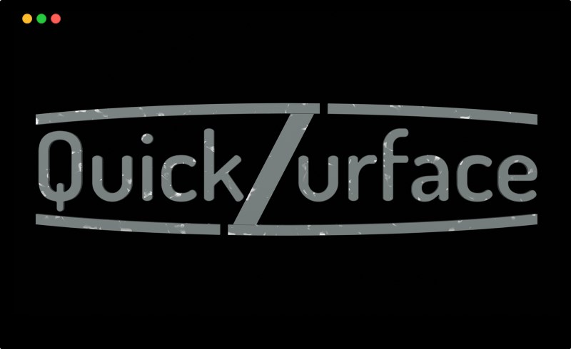 Blender插件 – 快速表面处理插件 QuickZurface