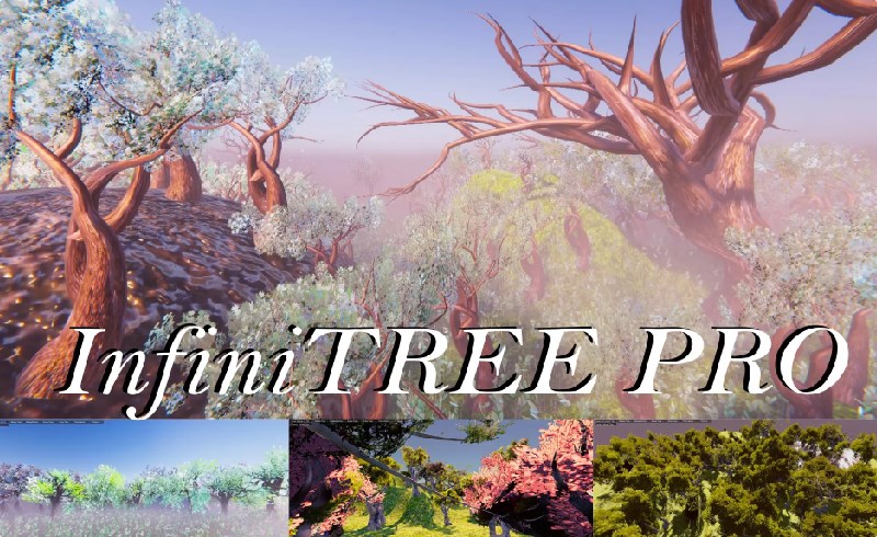 Unity插件 – 程序化森林创建和优化 InfiniTREE PRO – Procedural Forest Creation & Optimization