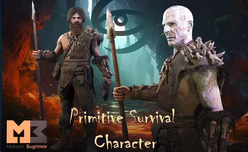 Unity角色 – 游戏角色 Primitive Survival Character 01