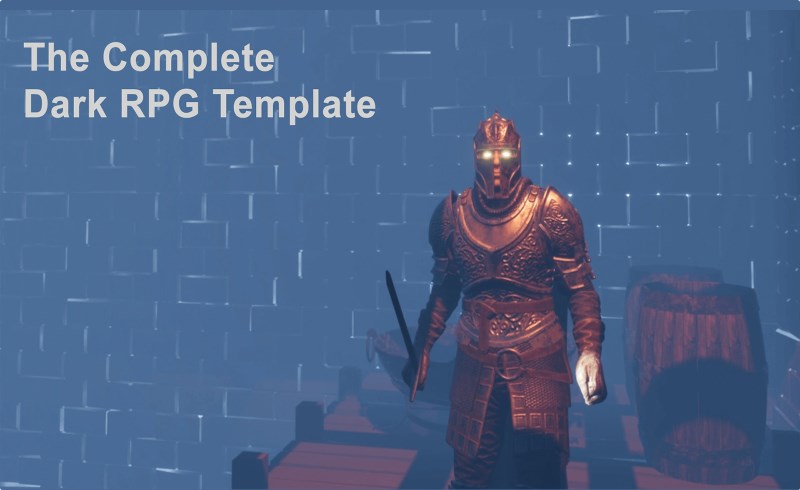 【UE5】完整的黑暗 RPG 游戏模板 Complete Dark RPG Template