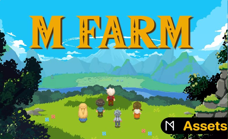 Unity资产 -农场游戏角色资产包 M Farm RPG Assets Pack