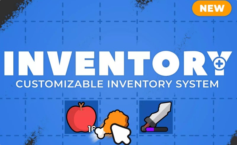 Unity插件 – 可视化的库存系统 Inventory Plus: Customizable Inventory System