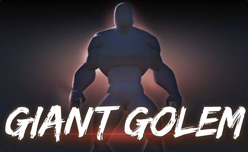 Unity动画 – 巨型傀儡动画集 Giant Golem AnimSet