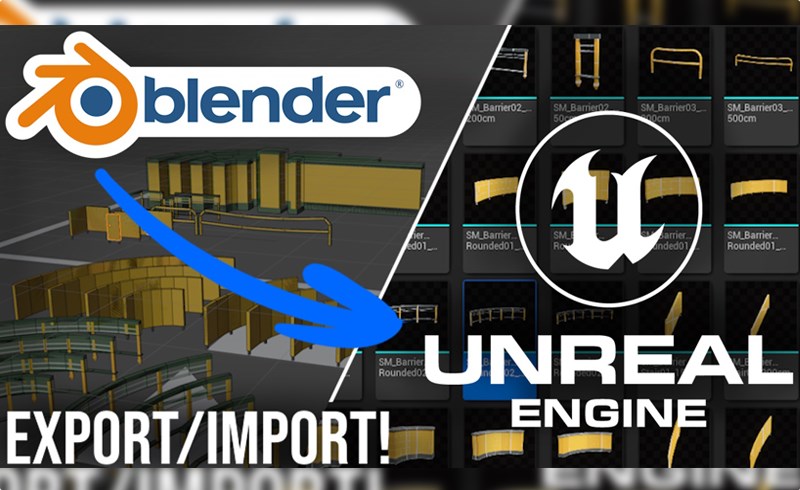 Blender插件 – 桥接插件 Blender For Unreal Engine