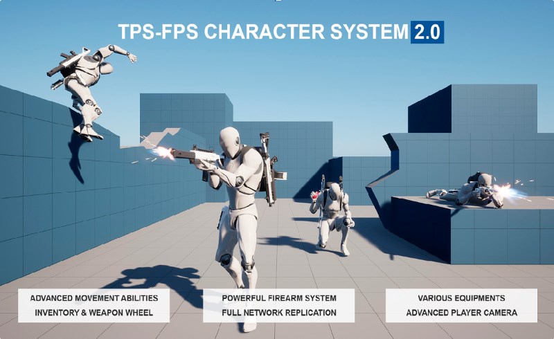 【UE5】FPS 角色系统 TPS-FPS Character System v2