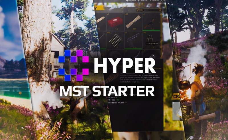 【UE5】多人生存游戏开发模板 Hyper Multiplayer Survival Template Starter [MST]