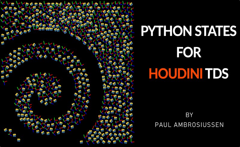 【中文字幕】Houdni Python工作原理教程 Python States for Houdini TDs