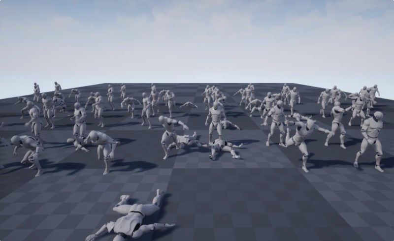 【UE4/5】战士格斗动画 92 Animations For Warrior