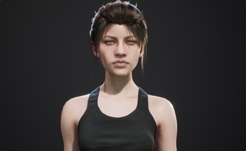 【UE5】女性角色定制 Character Customization: Female