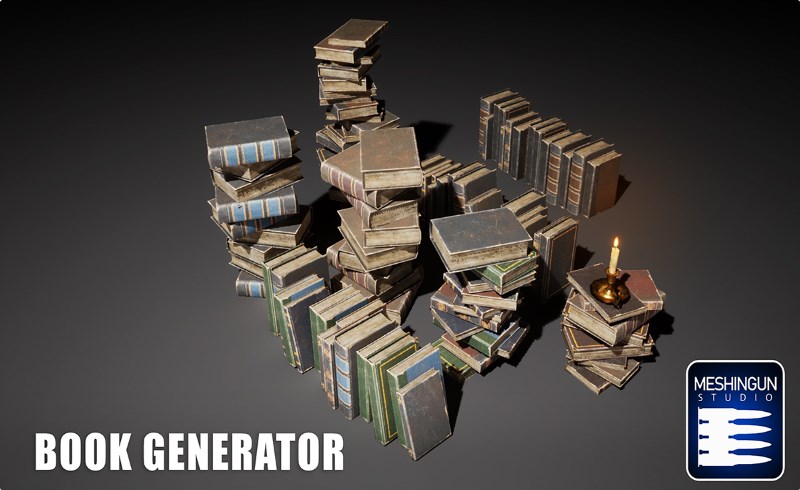 【UE5】书籍生成器 Book Generator