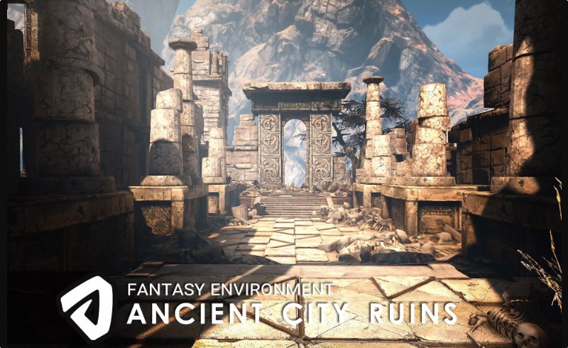 Unity场景 – 古城遗址 Ancient City Ruins