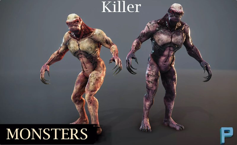 Unity角色 – 怪物角色 Monsters – Killer