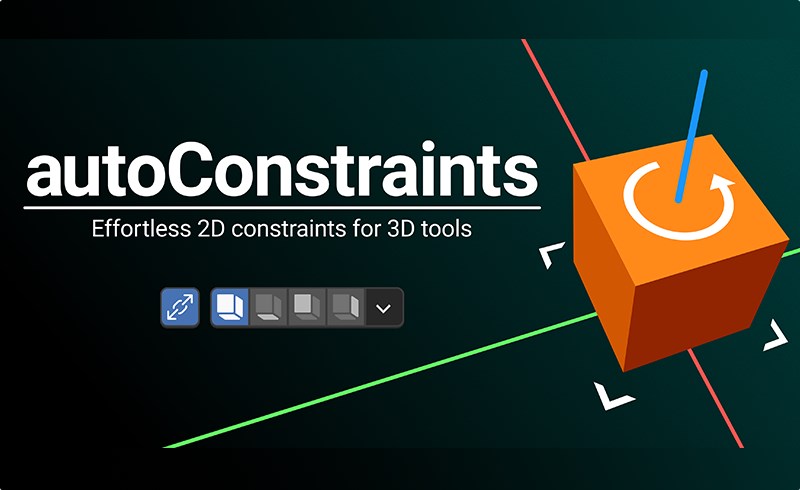 Blender插件 – 模型编辑约束插件 autoConstraints