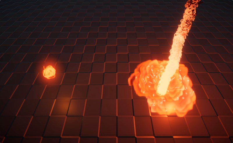 Unity特效 – 火焰特效 Small Fire Pack