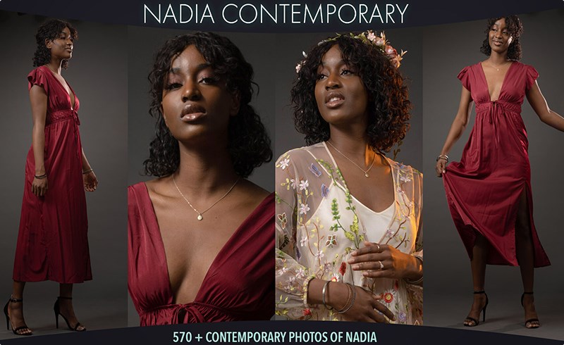 570 张女性人物表情动态参考 Nadia Contemporary 2