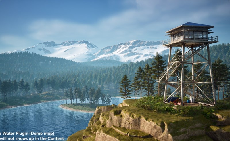 【UE4/5】瞭望塔 Lookout Tower