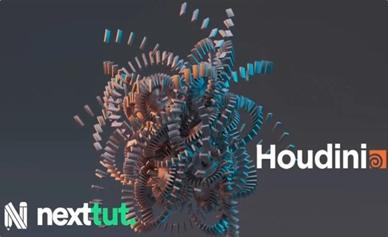 Houdini教程 – 动态图形在houdini中的应用 Houdini For Motion Graphics