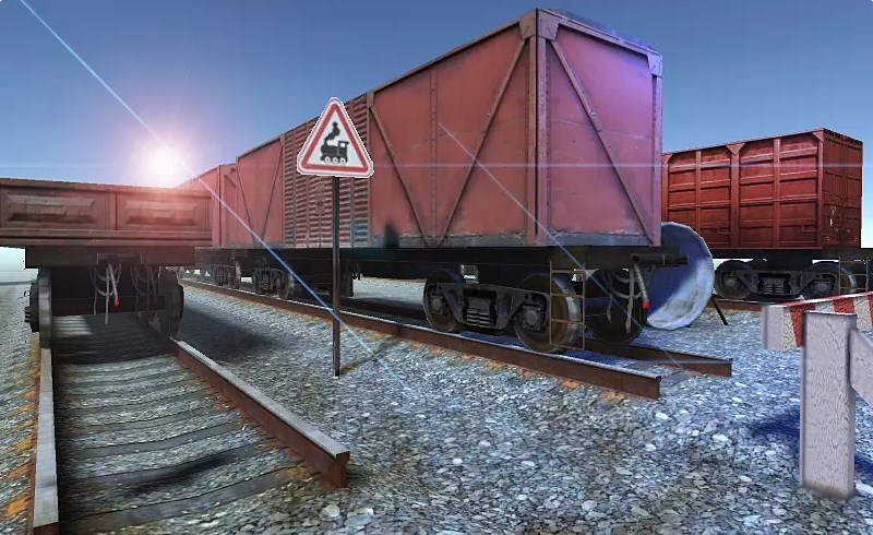 Unity资产 – 铁路物体资产包 Rail Road Objects Pack